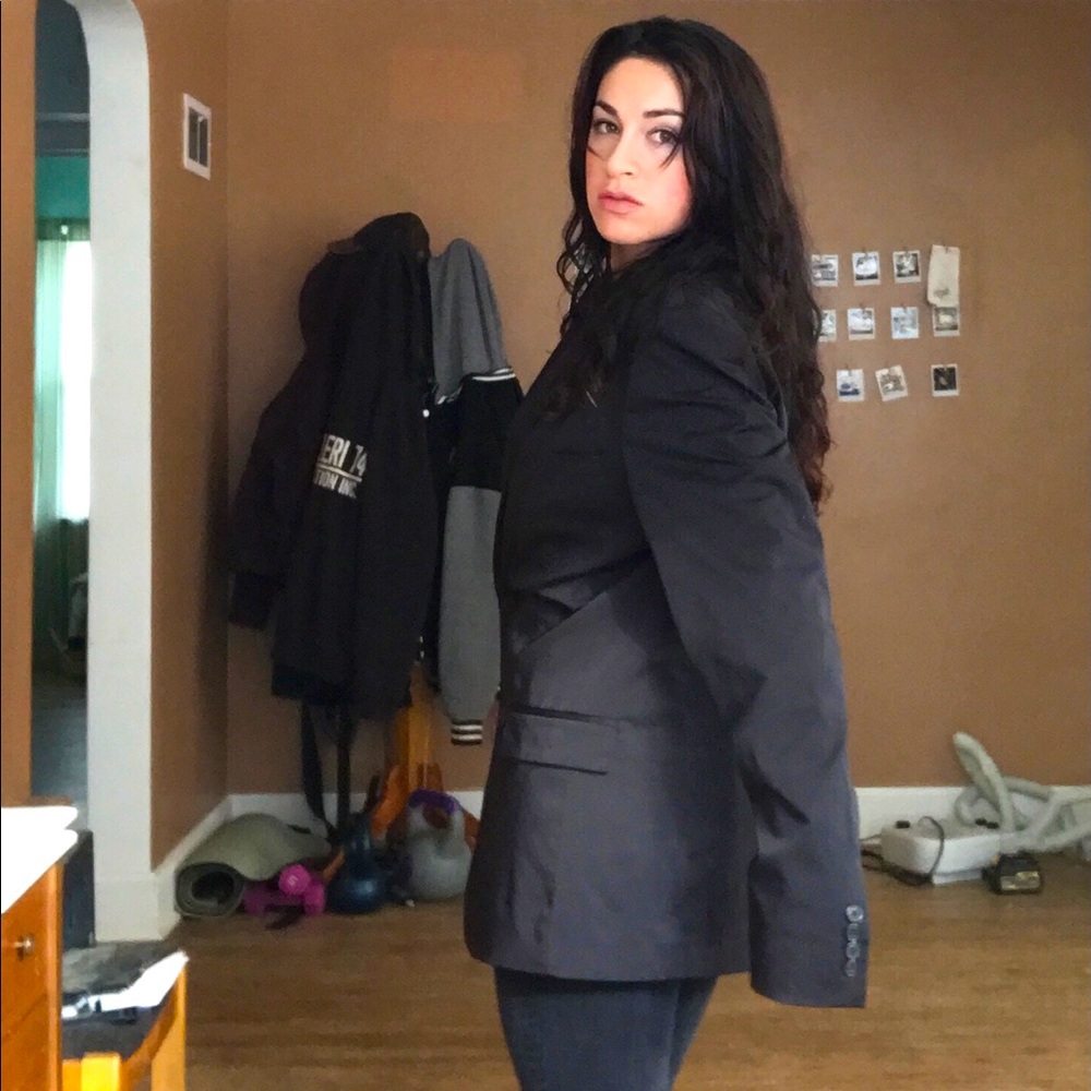 CALVIN KLEIN black suit jacket